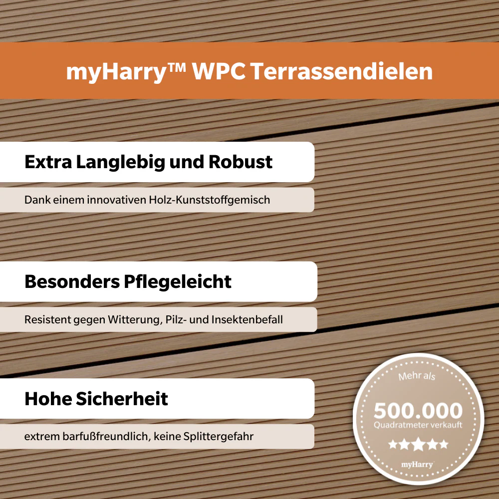 WPC-Komplettset Bangkirai ECO Massivdiele - Image 4