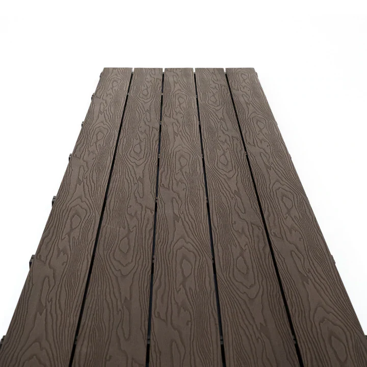 WPC-Komplettset Espresso Terra Massivdiele - Image 3