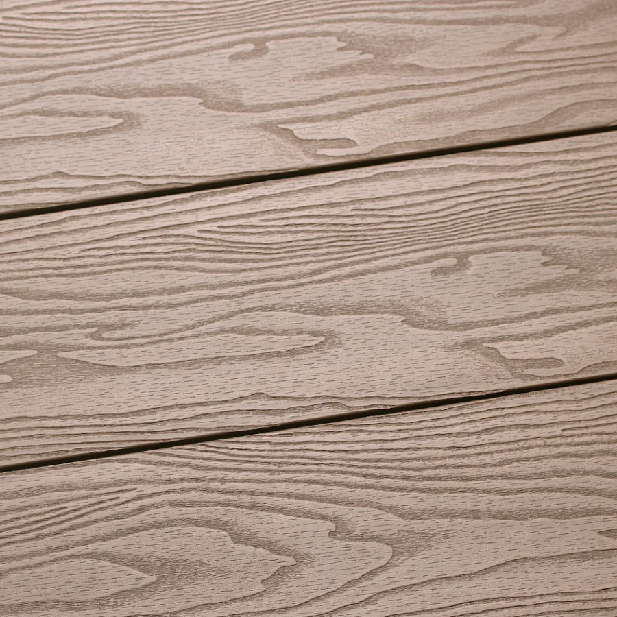 WPC-Komplettset Teak Holzoptik Basic Hohldiele - Image 8
