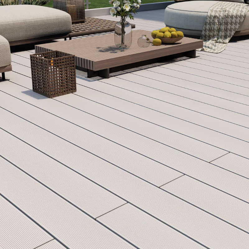 WPC Terrassendiele Massiv ECO Sand - Image 3